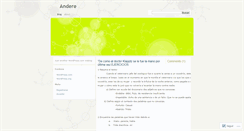 Desktop Screenshot of anderemorlas.wordpress.com