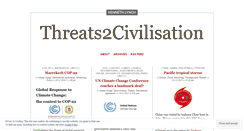 Desktop Screenshot of geo201threats.wordpress.com