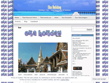 Tablet Screenshot of ekaholidays.wordpress.com