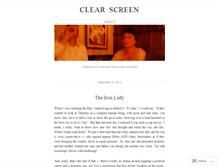 Tablet Screenshot of clscreen.wordpress.com