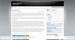 Desktop Screenshot of glutenfreewin.wordpress.com