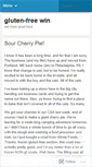 Mobile Screenshot of glutenfreewin.wordpress.com