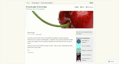 Desktop Screenshot of culinarycouture.wordpress.com