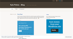 Desktop Screenshot of kpetree.wordpress.com