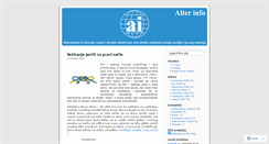 Desktop Screenshot of alterinfo.wordpress.com