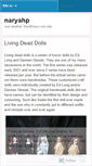 Mobile Screenshot of naryahp.wordpress.com