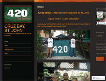 Tablet Screenshot of 420stjohn.wordpress.com