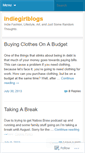 Mobile Screenshot of indiegirlblogs.wordpress.com