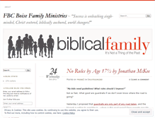 Tablet Screenshot of fbcboise.wordpress.com