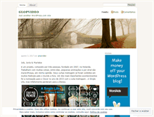 Tablet Screenshot of glopvideo.wordpress.com