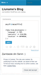 Mobile Screenshot of liuname.wordpress.com