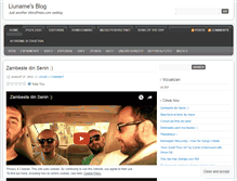 Tablet Screenshot of liuname.wordpress.com