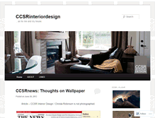 Tablet Screenshot of ccsrdesign.wordpress.com