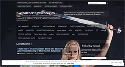 Desktop Screenshot of partneringwitheagles.wordpress.com