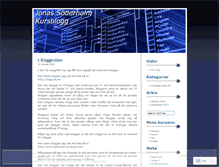 Tablet Screenshot of jonassoderholm.wordpress.com