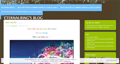 Desktop Screenshot of eternalring.wordpress.com