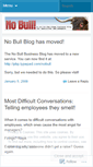Mobile Screenshot of nobullblog.wordpress.com