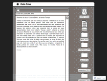 Tablet Screenshot of ostracoisa.wordpress.com