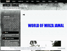 Tablet Screenshot of mustafajamal.wordpress.com