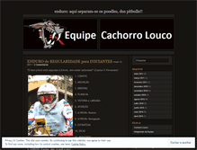 Tablet Screenshot of equipecachorrolouco.wordpress.com