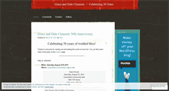 Desktop Screenshot of graceanddale.wordpress.com