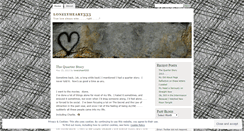 Desktop Screenshot of lonelyheart333.wordpress.com