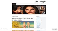 Desktop Screenshot of mydkdesigns.wordpress.com