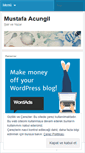 Mobile Screenshot of mustafaacungil.wordpress.com