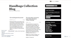 Desktop Screenshot of hanbagscollection.wordpress.com