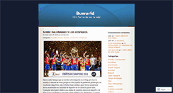 Desktop Screenshot of buworld.wordpress.com