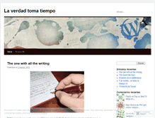 Tablet Screenshot of laverdadtomatiempo.wordpress.com