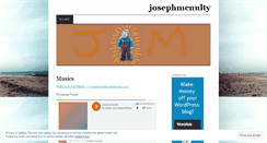 Desktop Screenshot of josephmcnulty.wordpress.com