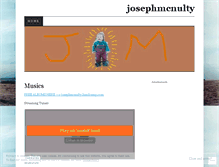Tablet Screenshot of josephmcnulty.wordpress.com