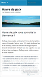 Mobile Screenshot of havredepaix.wordpress.com