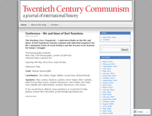 Tablet Screenshot of c20c.wordpress.com