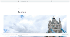Desktop Screenshot of loudandlittle.wordpress.com
