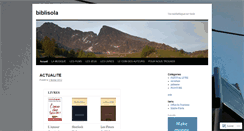 Desktop Screenshot of biblisola.wordpress.com