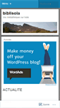 Mobile Screenshot of biblisola.wordpress.com