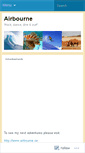 Mobile Screenshot of airbournewithme.wordpress.com