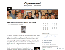 Tablet Screenshot of cigararoma.wordpress.com