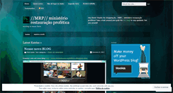 Desktop Screenshot of mrpmusic.wordpress.com