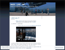 Tablet Screenshot of masslive.wordpress.com