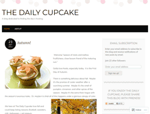 Tablet Screenshot of cupcake4today.wordpress.com