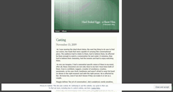 Desktop Screenshot of hardeggs.wordpress.com