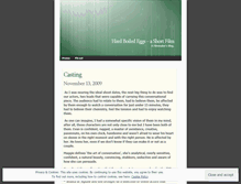 Tablet Screenshot of hardeggs.wordpress.com