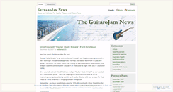 Desktop Screenshot of guitarojamnews.wordpress.com