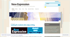 Desktop Screenshot of newexpressionchicago.wordpress.com