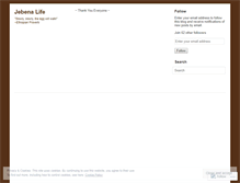 Tablet Screenshot of jebenajen.wordpress.com
