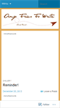 Mobile Screenshot of amytriestowrite.wordpress.com