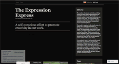 Desktop Screenshot of expressionexpress.wordpress.com